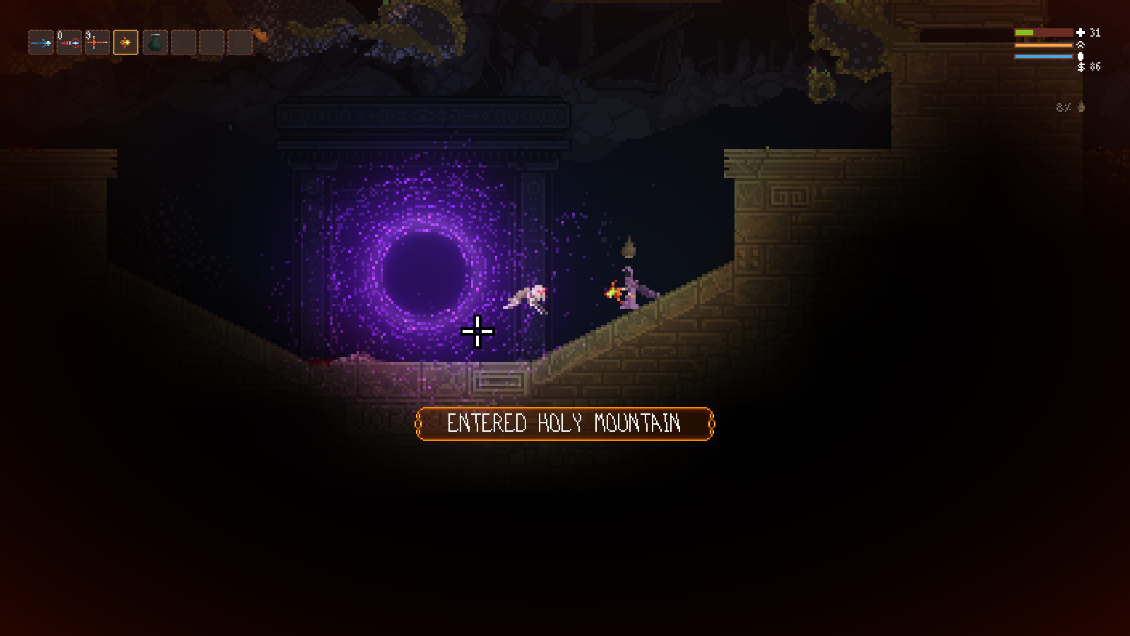 I actually got to the end of a level!
